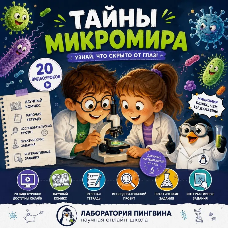 Курс «Мир микробов»