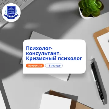Кризисный психолог. Курсы переподготовки — НАДПО · 10 мес.
